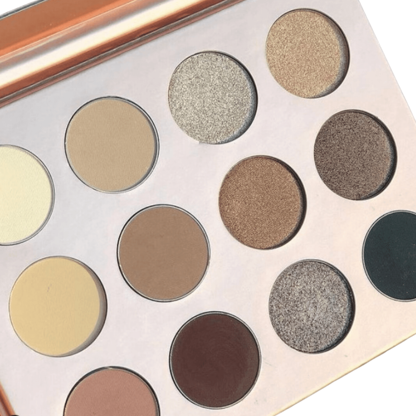 12 Pan Rose Gold Shadow Palette - Alayne Curtiss Bridal Beauty