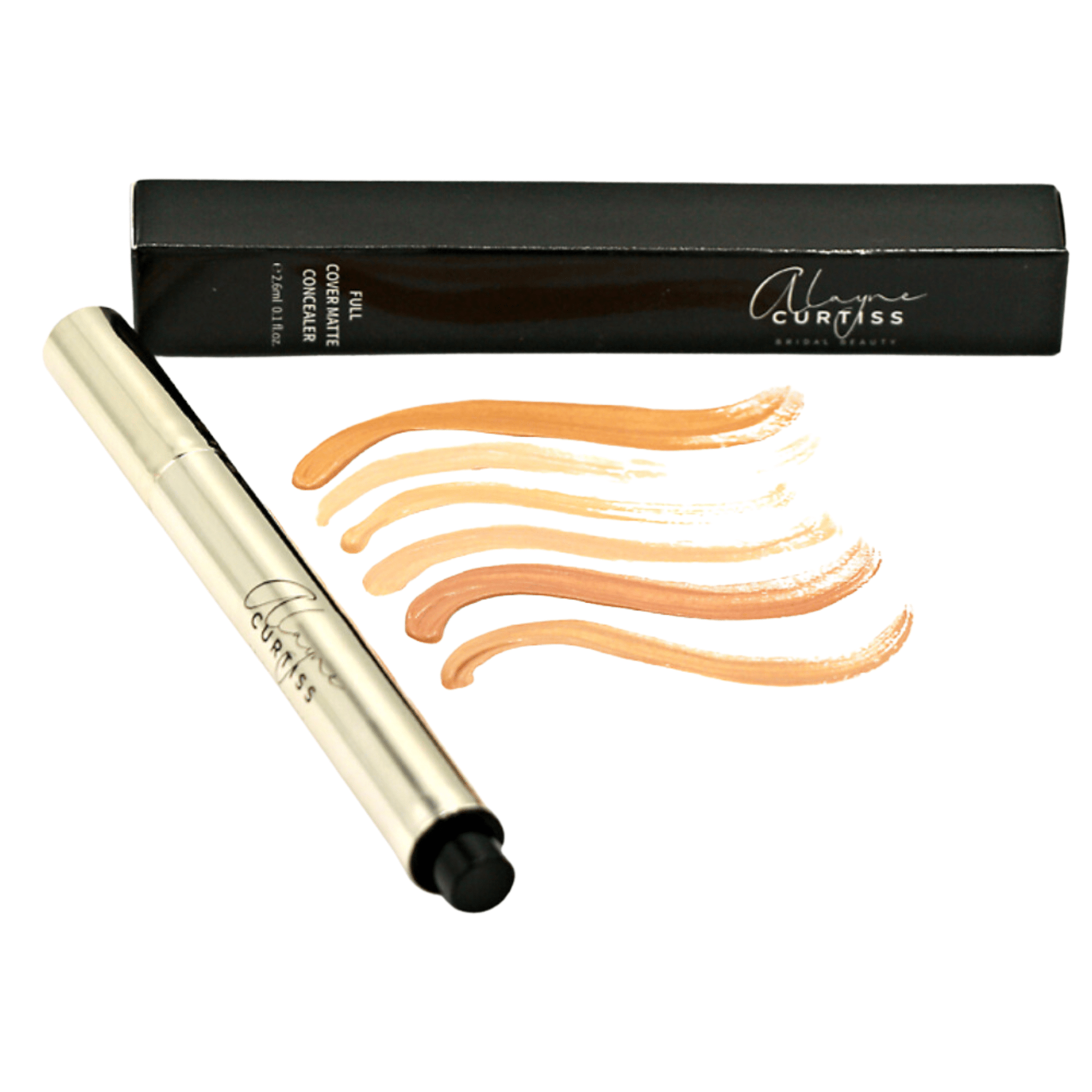 Alayne Curtiss Medium Cover Liquid Serum Concealer and Corrector - Alayne Curtiss Bridal Beauty