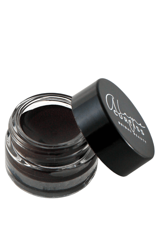 Black Cherry Cry - proof Creme Gel Liner - Alayne Curtiss Bridal Beauty