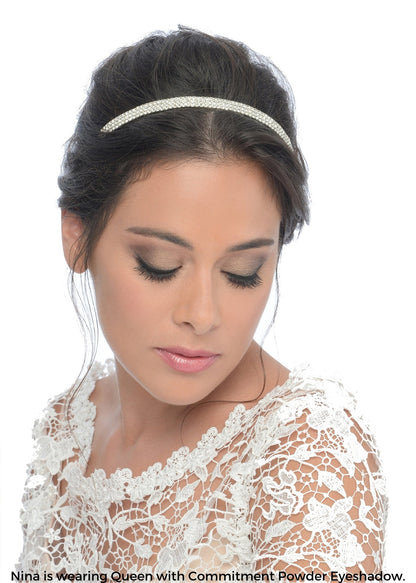 Queen Satin Shimmer Powder Shadow - Alayne Curtiss Bridal Beauty