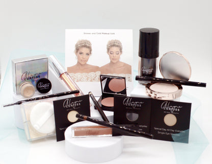 Shimmer and Gold Bridal Makeup Collection - Alayne Curtiss Bridal Beauty