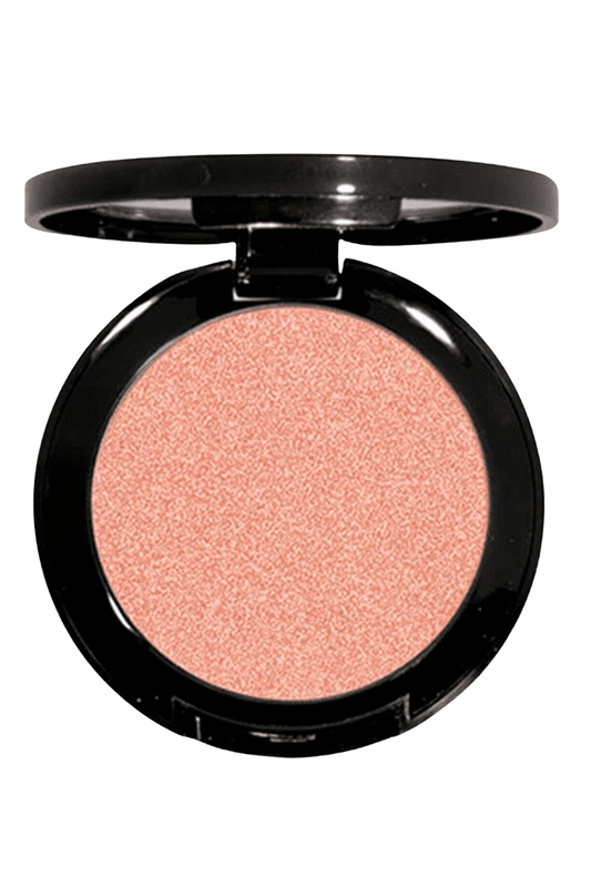Sparkling Powder Blush - a perfect peachy pink with shuttle shimmer - Alayne Curtiss Bridal Beauty