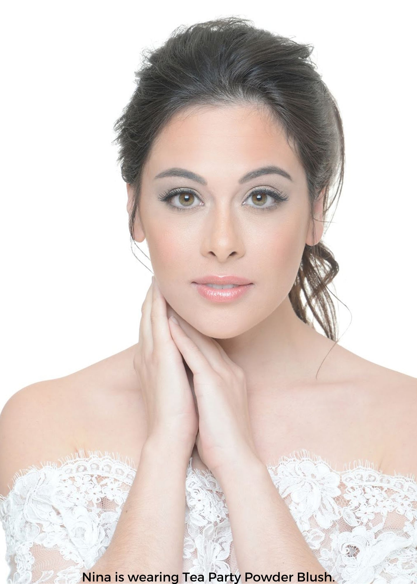 Tea Party Powder Blush - a brown peach - Alayne Curtiss Bridal Beauty