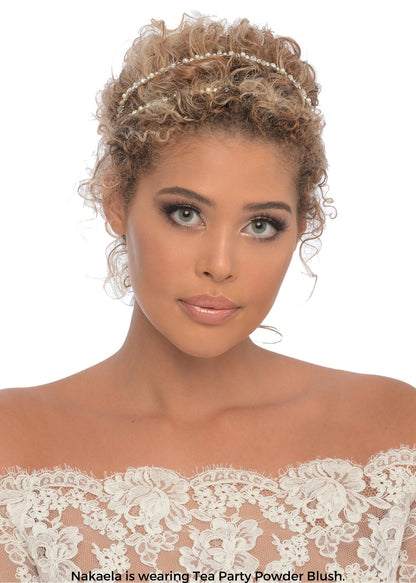 Tea Party Powder Blush - a brown peach - Alayne Curtiss Bridal Beauty